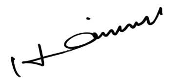 ヒロミさんのサイン