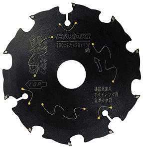 硬質窯業系サイディング用スーパーチップソー黒鯱（クロシャチ）［全ダイヤ］