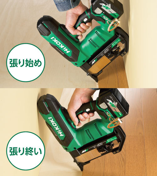 コードレスフロア用タッカ：N3604DM