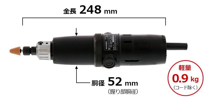 電子ハンドグラインダ：GP2V(SC)