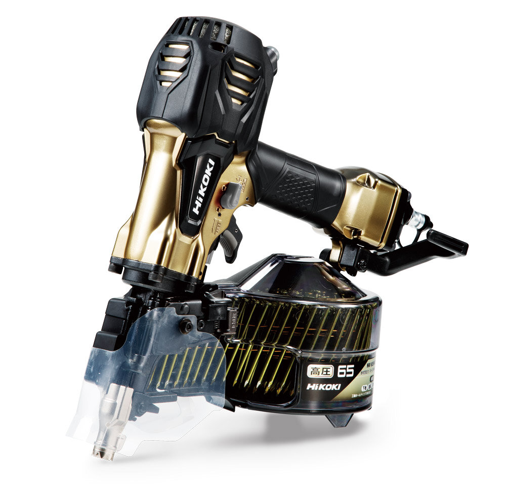 HITACHI/日立 エアネイラ ロール釘打機 65mm NV 65AF 日立工機 ￥12,500-