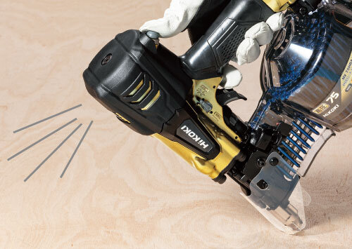 日立 HITACHI NV75HJ 釘打機針金 おおきい シート 美品 ケース付け 