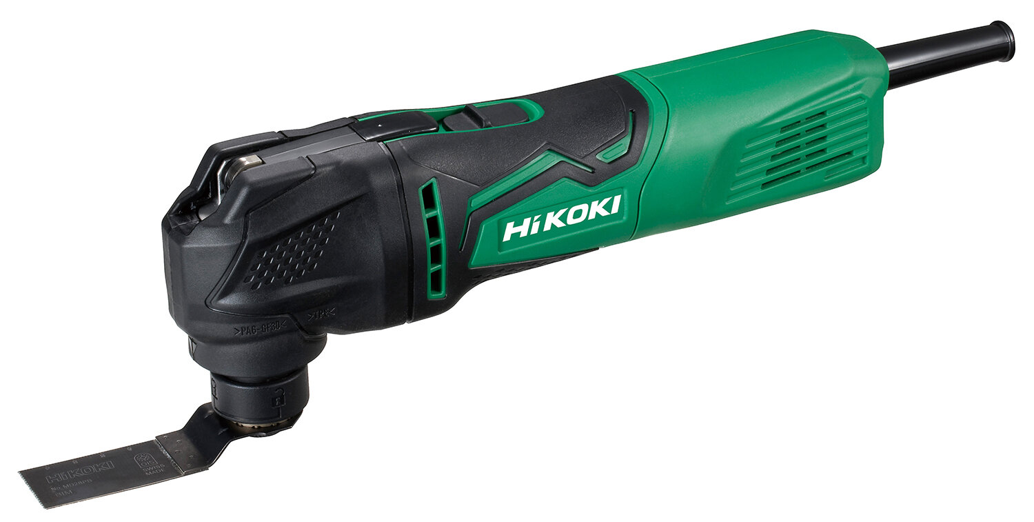 HIKOKI　ハイコーキ　CV350V　マルチツール　※異音有※　刃多数/ミニケース付き　中古品　【ハンズクラフト宜野湾店】 ハイコーキ CV350V マルチツール 中古品 【ハンズクラフト宜野湾店】