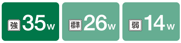 最大吸込み仕事率