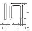 N14DSL用ステープル