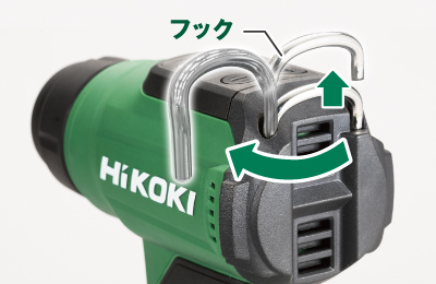 18V コードレスヒートガン：RH18DA