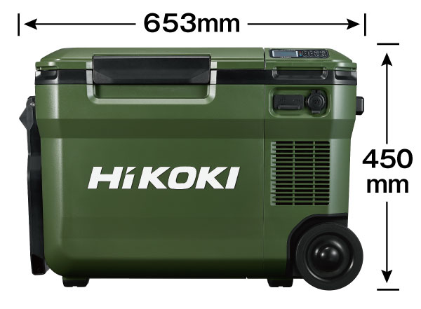 流行サイト ハイコーキ[HiKOKI] 18V-8.0Ah コードレス冷温庫 UL18DC（WMG）フォレストグリーン※沖縄県の方は別途追加 冷蔵庫・冷凍庫 