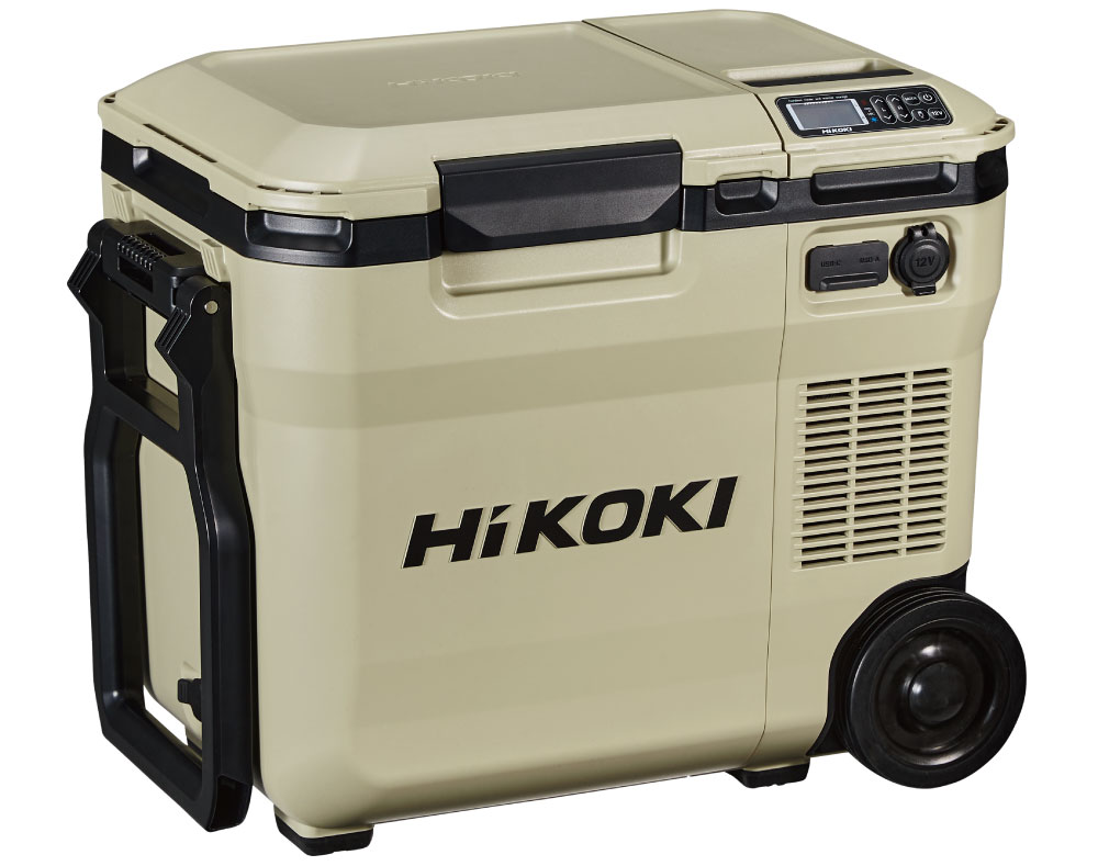 輸入販売ビジネス ハイコーキ[HiKOKI] 18V コードレス冷温庫 UL18DC（NMB）本体のみ/サンドベージュ ※他商品と同梱発送不可  電動工具