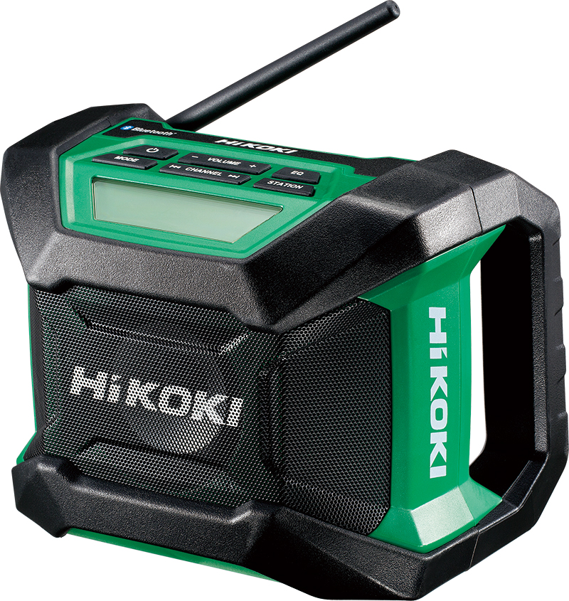 新品 HIKOKI コードレスラジオ UR18DA-