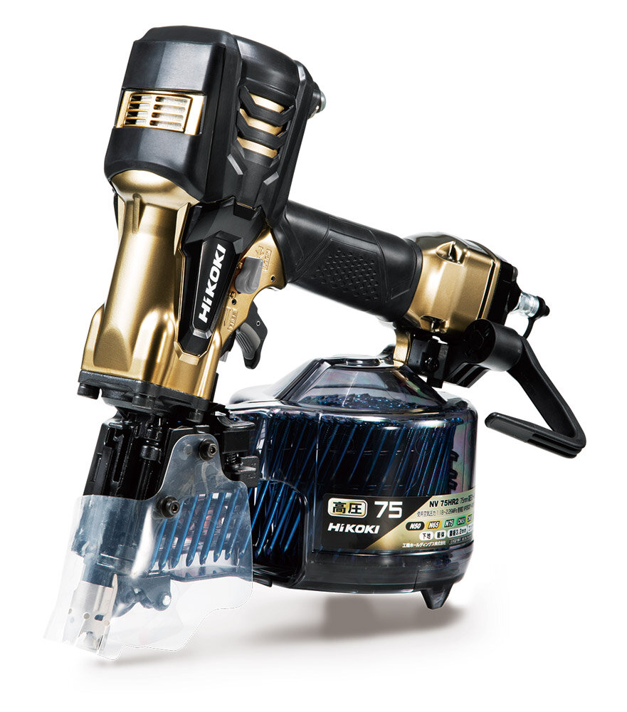 ハイコーキ HiKOKI NV75HR2 高圧 75mm ロール釘打ち機【野田愛宕店】【店頭取引限定】【中古】ITQUK3XJSY5K ハイコーキ HiKOKI NV75HR2 高圧 75mm ロール釘打ち機【野田愛宕店