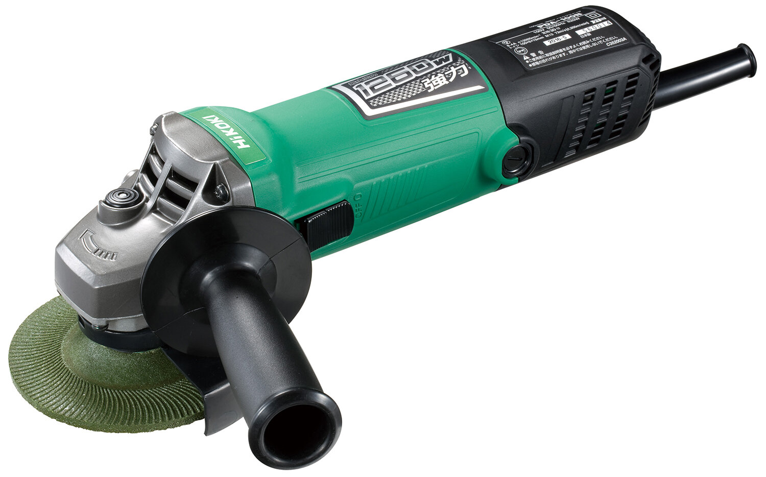 ディスクグラインダ日立工機　PDA-100F　100mｍ　管106-12-011 ディスクグラインダ日立工機 PDA-100F 100mm 管106-12-011 電気